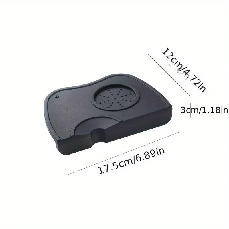 Anti-Slip Silicone Espresso Tamper Mat | Food-Safe Barista Espresso Tamper Mat QXL