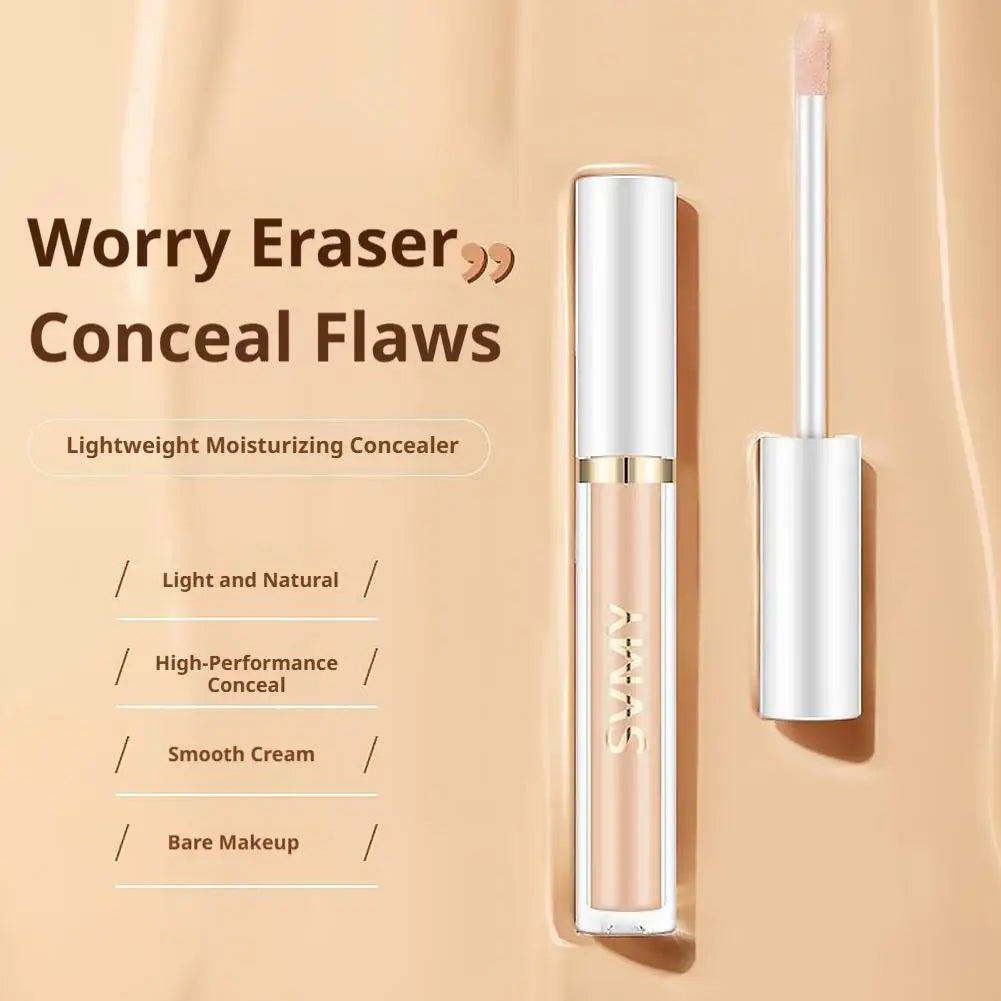 Full-Coverage Hydrating Liquid Concealer | Brightening Matte Liquid Concealer QXL