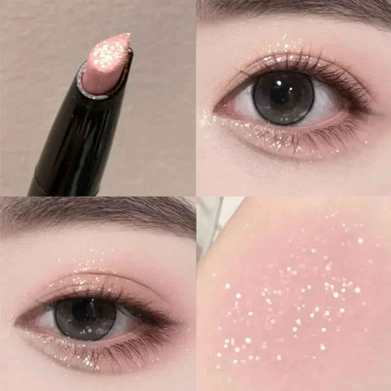 Glitter Highlighter Stick & Eye Shadow Pen | Diamond Glow Highlighter Stick QXL