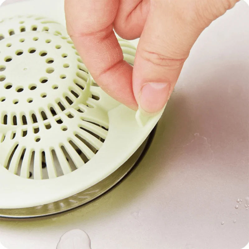Hair Catcher Shower Drain Cover & Sink Strainer – 4 Colors Drain Hair Catcher QXL