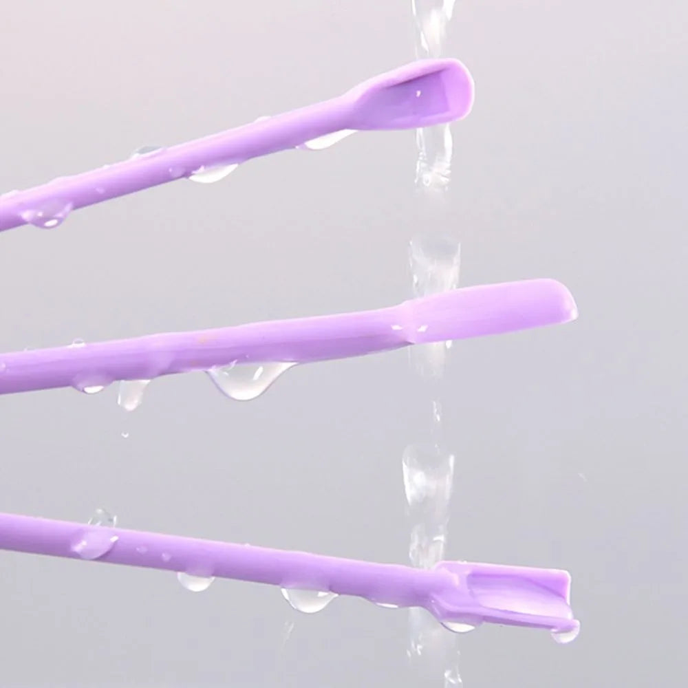 3-Pc Double-Head Silicone Cosmetic Spatula & Bottle Scraper Set Cosmetic Spatula Set QXL