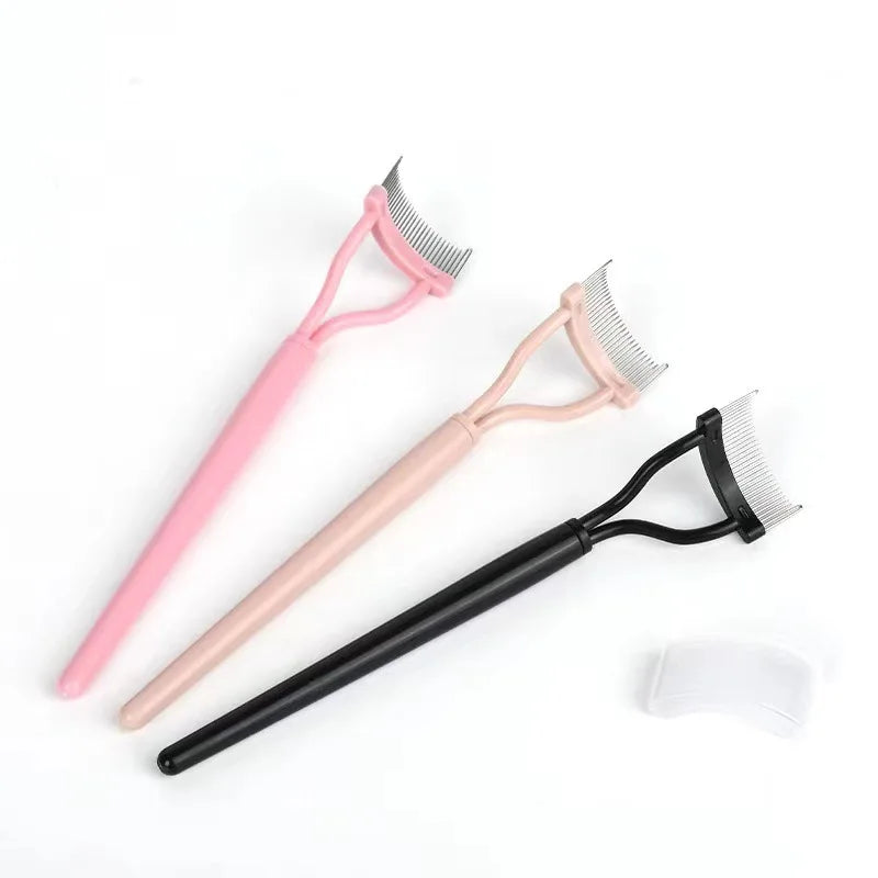 Metal Eyelash Comb & Lash Separator – Stainless Steel Tool Eyelash Comb QXL