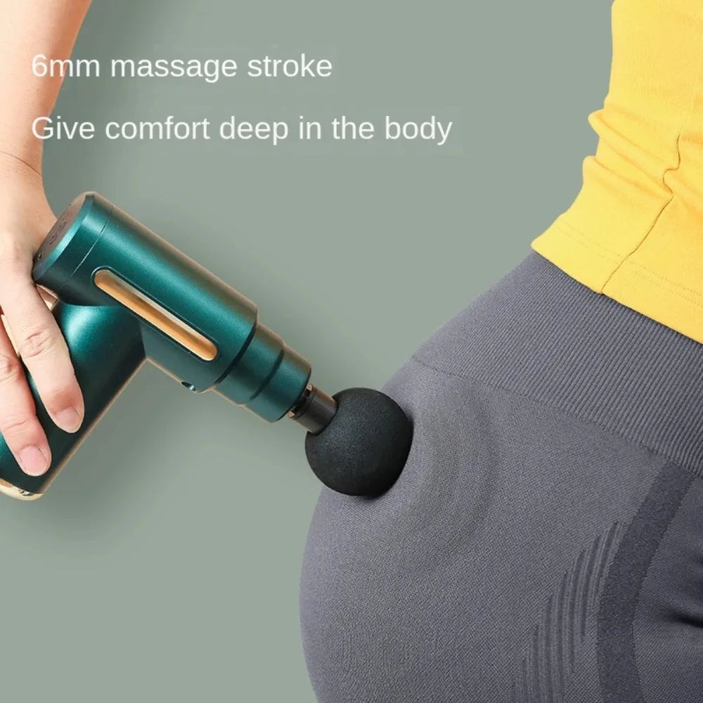 Portable Electric Fascia Massage Gun | Muscle Recovery Tool Percussion Massage Gun QXL