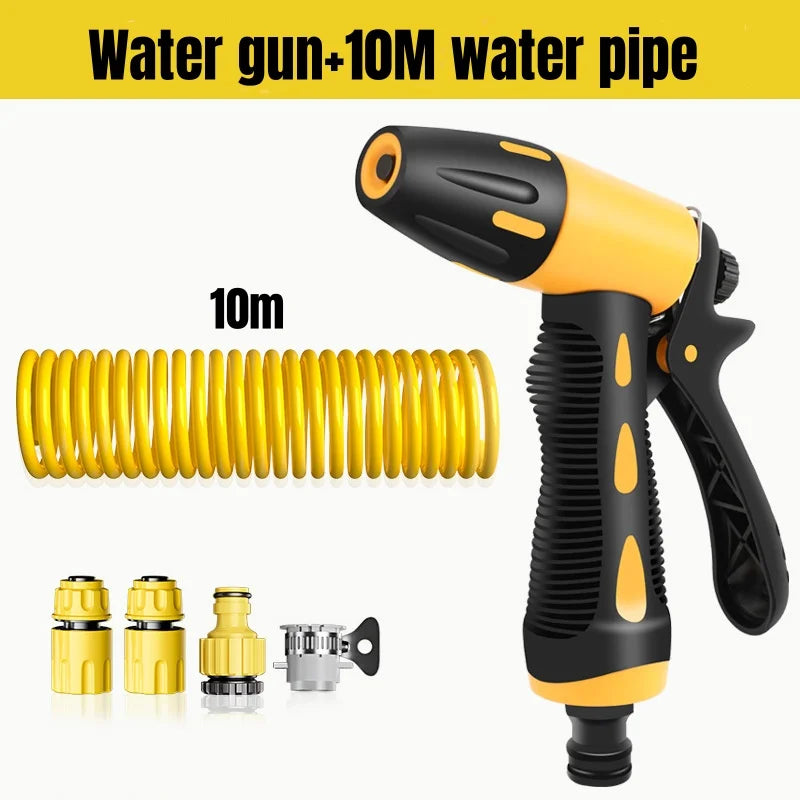 High-Pressure Car Wash Hose & Nozzle Set 10–30m | Extension Pressure Wash Hose Set QXL 10 set