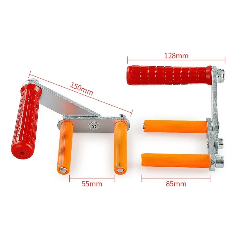 2-Pack 115kg Hand Lift Clamps | Stone, Glass & Marble Carrier Lifting Carry Clamps QXL 2 pcs