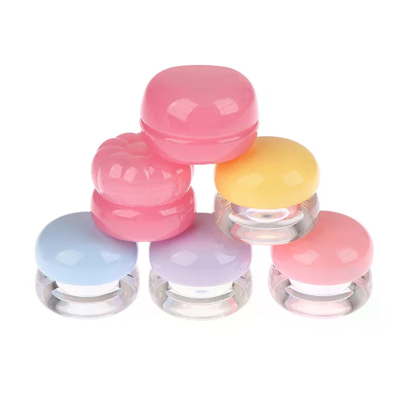 5g Empty Plastic Cosmetic Jar with Lid | Lip Scrub Travel Container Cosmetic Storage Jar QXL