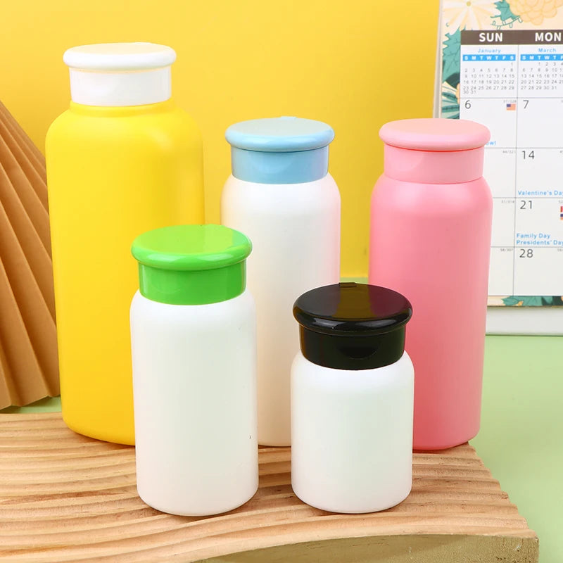 Refillable Powder Dispenser Bottle with Sifter | 30–300g Powder Dispenser Bottle QXL