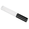 25-Pack 10ml Empty Lip Gloss Tubes with Brush – Black & Clear Lip Gloss Tubes QXL 25Pcs