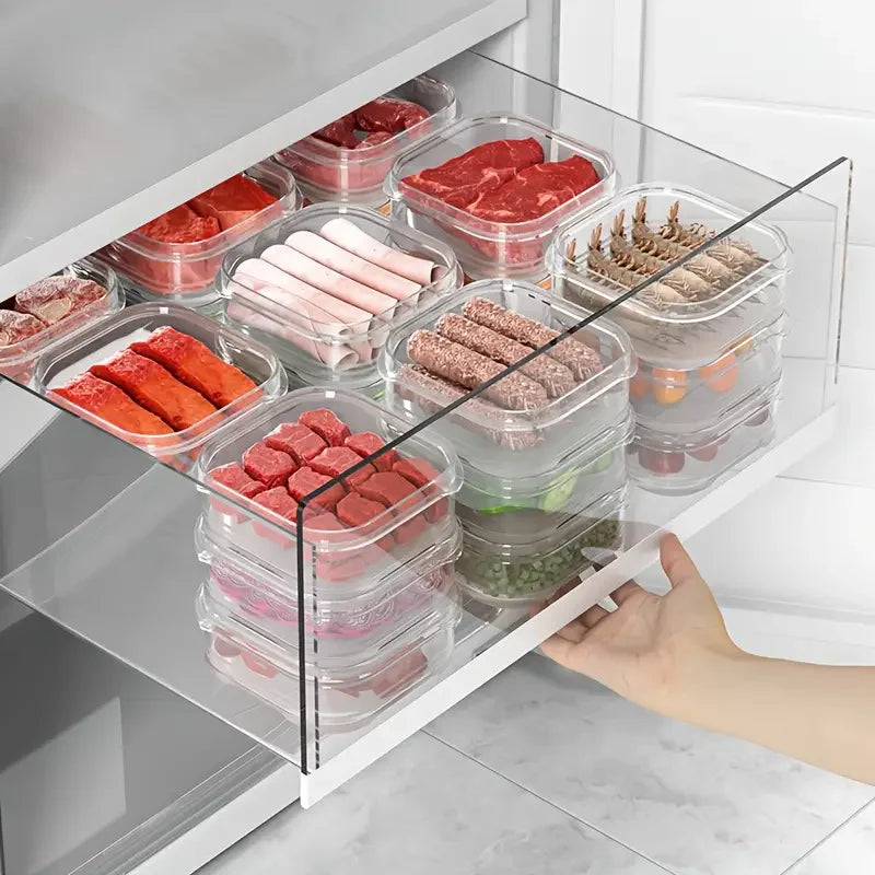 Stackable Food Storage Containers with Lids | Microwave Safe Food Storage Containers QXL