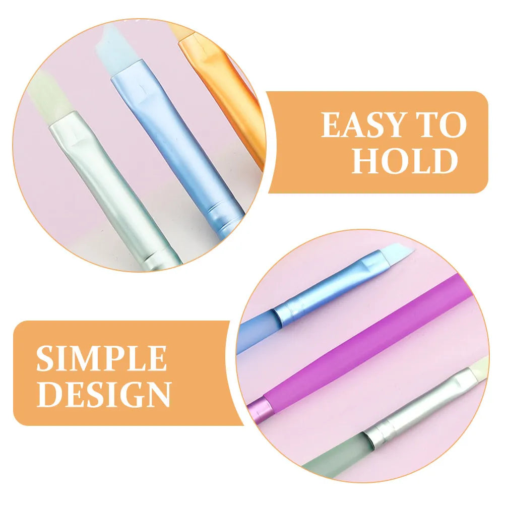 5-Piece Nail Art Brush Set | Manicure Painting Tools Kit Nail Art Brushes QXL