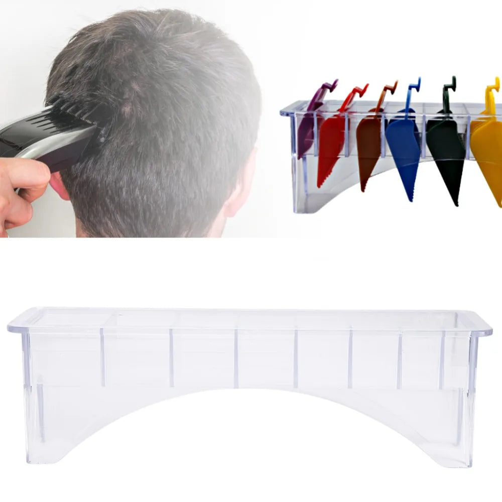 8 & 10 Slot Clipper Guard Comb Storage Box | Salon Organizer Clipper Guard Organizer QXL