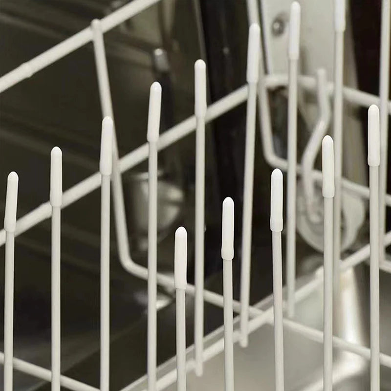 50-Pack Dishwasher Rack Tine Caps – PVC Protective End Covers Dishwasher Rack Caps QXL
