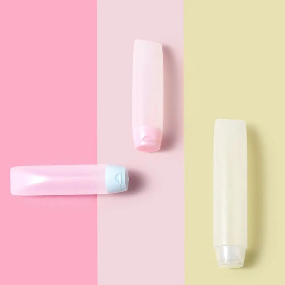 Refillable Travel Squeeze Bottle | 30ml & 50ml Cosmetic Jar Refillable Travel Bottle QXL