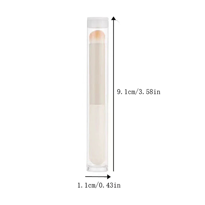 Mini Round-Head Lip Brush | Portable Multifunction Makeup Tool Lip Makeup Brush QXL