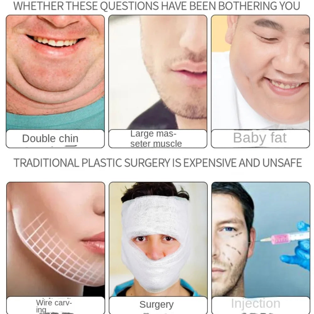 Reusable V-Line Lifting Mask | Chin Slimmer Face Shaper Face Lifting Mask QXL