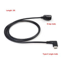 D-Tap to USB-C Power Cable for V-Mount Battery | 1–3ft Power Supply Cable QXL 90CM