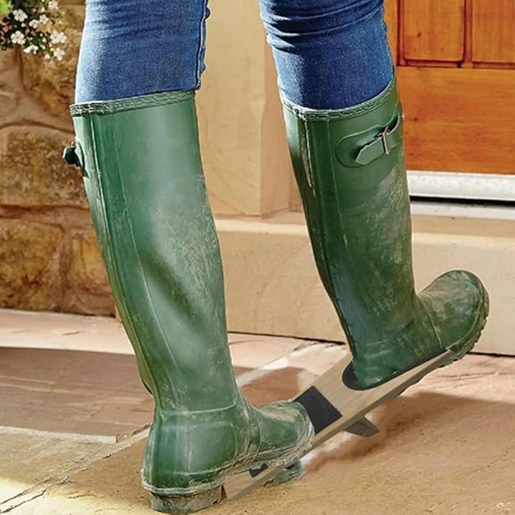 Wooden Cowboy Boot Jack | No-Bend Boot Puller & Remover Boot Jack Tool QXL