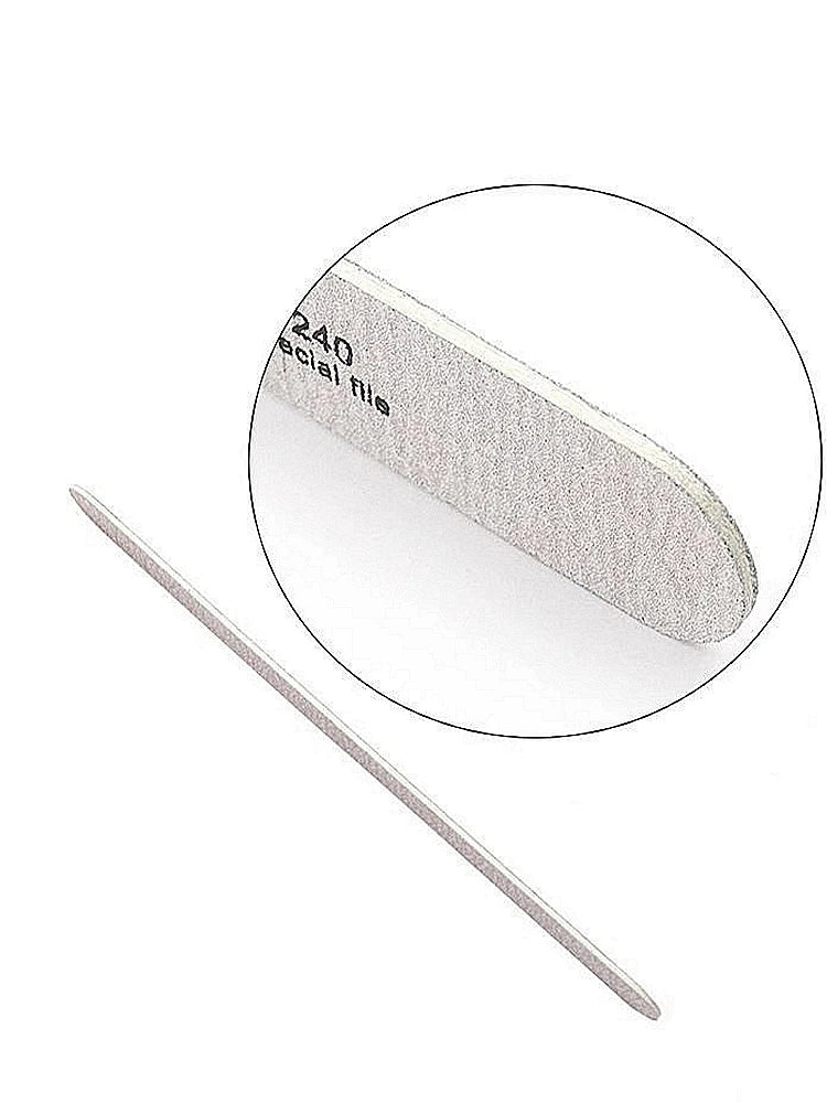 Wooden Nail File Buffer Blocks 100/180/240 Grit | 10–50 Pack Nail File Buffer Block QXL
