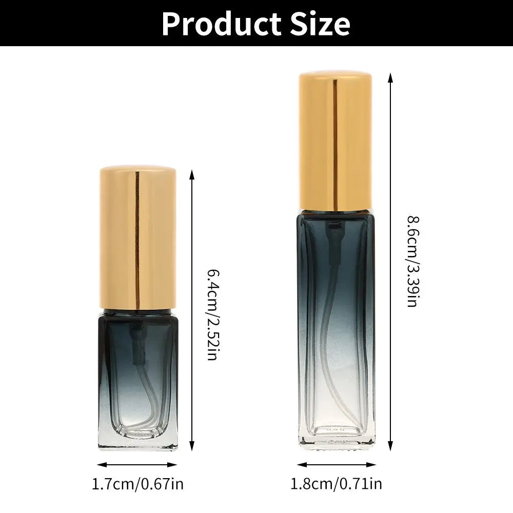Mini Glass Refillable Perfume Spray Bottle – 3ml & 10ml Atomizer Perfume Atomizer Bottle QXL