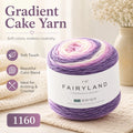 Soft Gradient Cake Yarn | Multicolor Crochet Knitting Yarn Gradient Cake Yarn QXL 1160