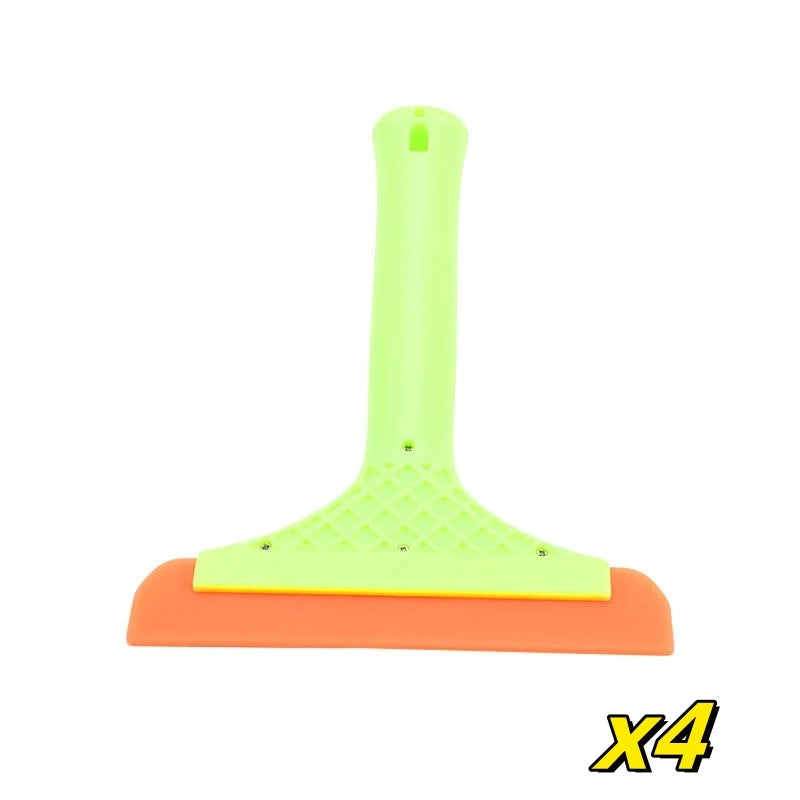 Non-Scratch Silicone Squeegee | Car Wrap & Window Water Blade Car Wrap Squeegee QXL Green 4pcs