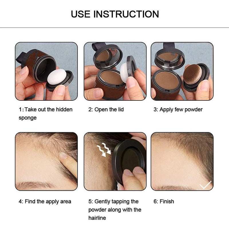VERONNI 14-Color Waterproof Hairline Shadow Powder | Root Cover Hairline Shadow Powder QXL