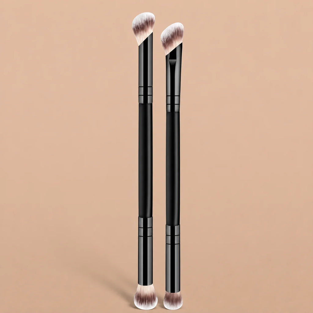LUXEBLEND 6-Pc Dual-Ended Travel Makeup Brush Set Makeup Brush Set QXL 2pcs(2)
