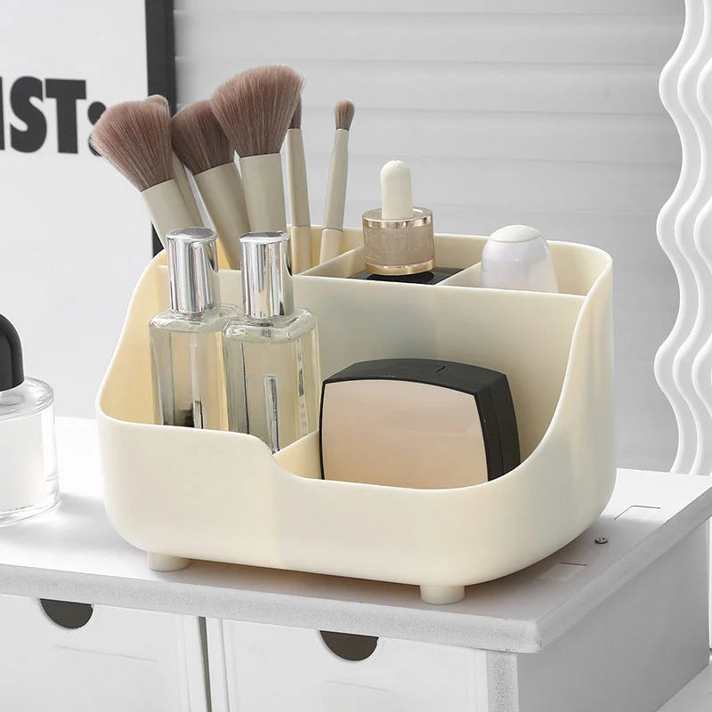 5-Compartment Plastic Desk Organizer | Office & Home Storage Desk Organizer QXL