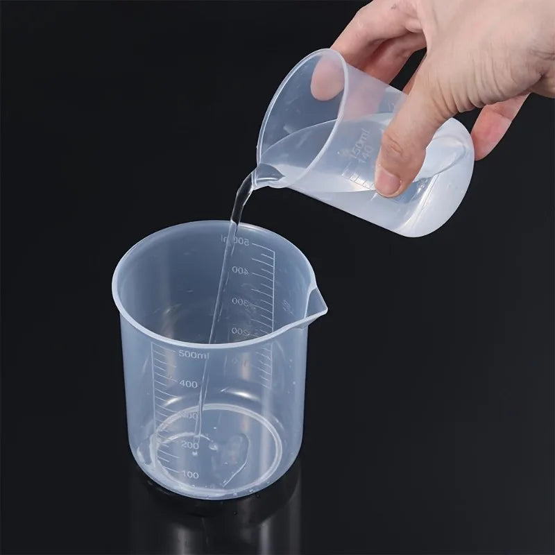 500ml Graduated Plastic Measuring Cup | Food-Safe Kitchen Jug Measuring Cup QXL