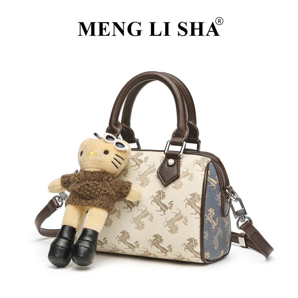 Parisian Chic Leather Diaper Bag | Luxury Crossbody Tote Leather Diaper Bag QXL