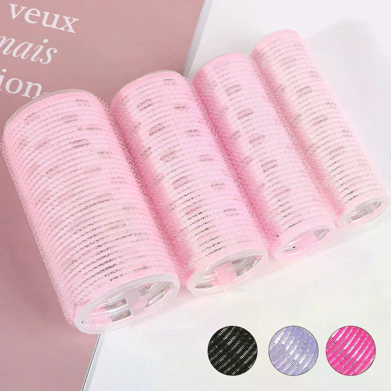 Self-Grip Magic Hair Rollers | No-Heat DIY Curling Tool Hair Roller Curler QXL