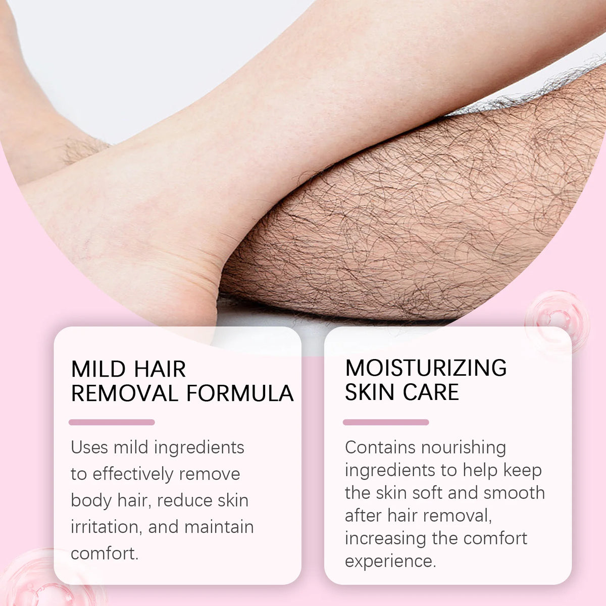 OceAura Hair Removal Cream | Legs, Arms & Underarms 100g Hair Removal Cream QXL