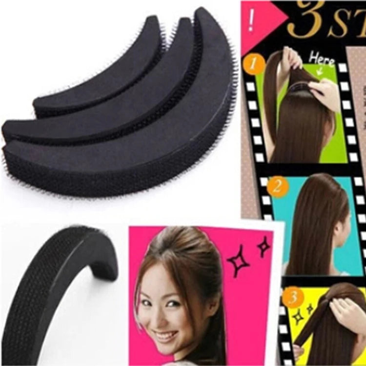 3-Pack Hair Volume Bump Insert Styling Tool | 3 Sizes Hair Styling Tool QXL