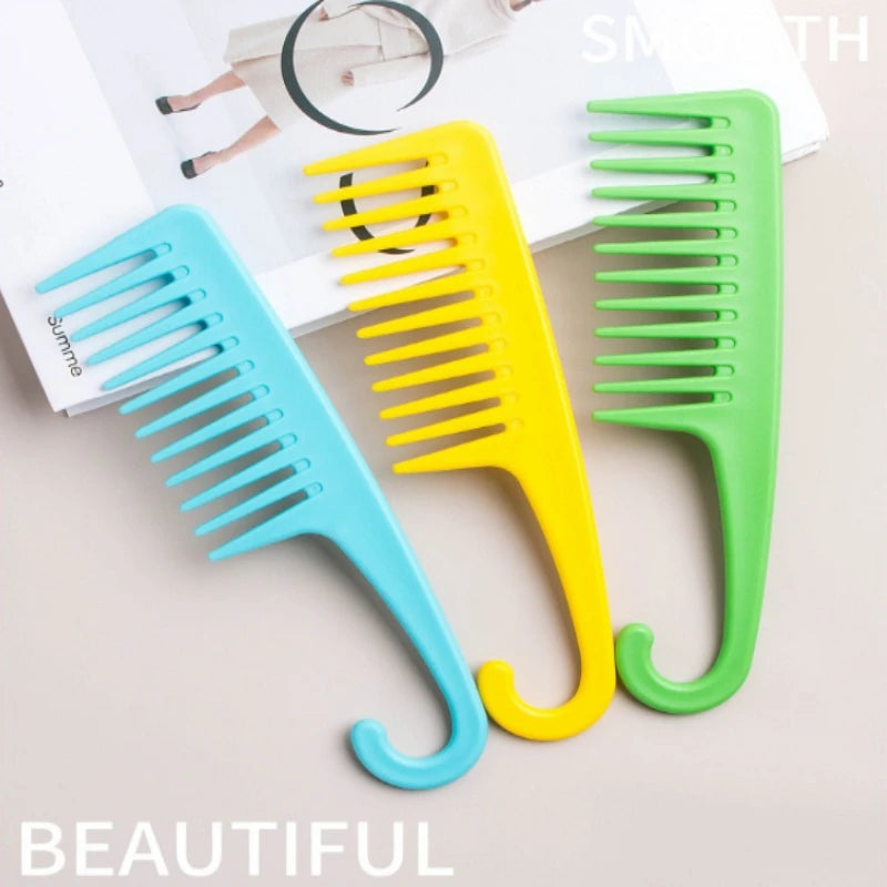 Anti-Static Wide Tooth Bending Comb for Wigs & Hair Styling Wide Tooth Hair Comb QXL
