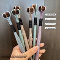 2-Pack 3D U-Shaped Three-Sided Soft Toothbrush for Adults Manual Toothbrush QXL 2 pcs set