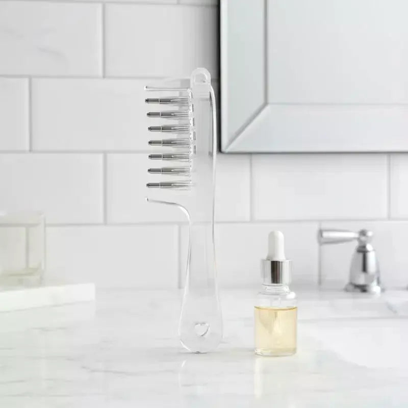 Mini Wide-Tooth Hair Comb | Oil Applicator & Scalp Massager Scalp Massage Comb QXL