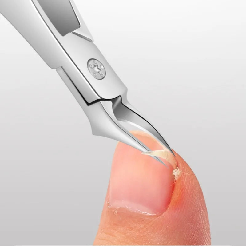 Stainless Steel Cuticle Nipper & Nail Clipper – Sharp Tip Cuticle Nipper QXL