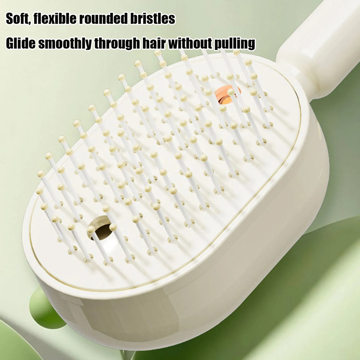 Electric Steam Hair Brush USB-C | Nano Mist Frizz Control Steam Hair Brush QXL