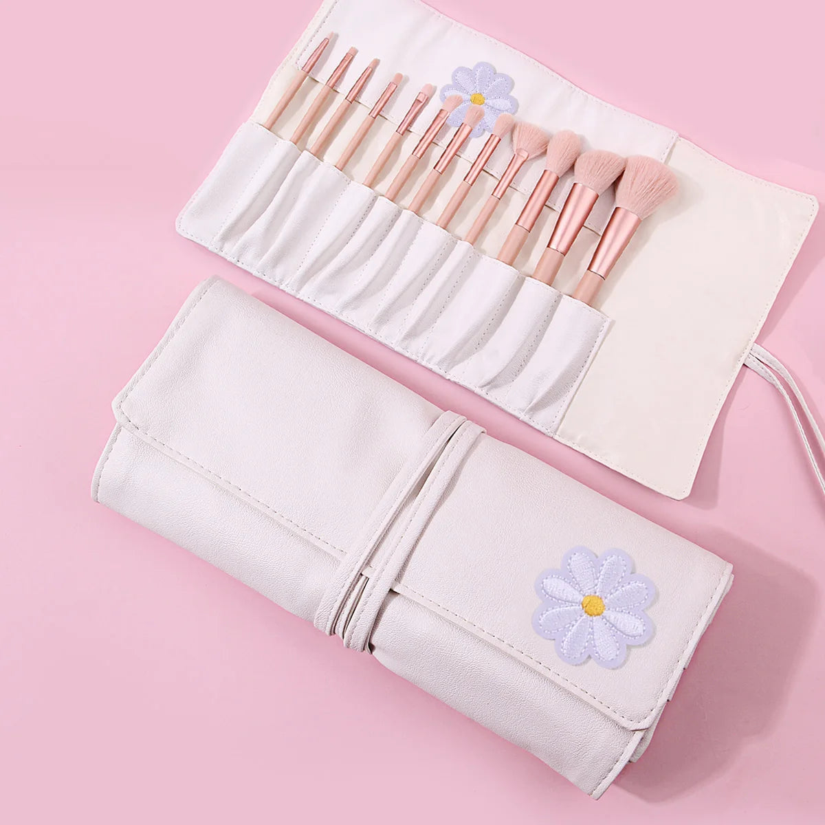 KOSSHOW Makeup Bag | Brush Holder & Travel Cosmetic Organizer Cosmetic Organizer Bag QXL