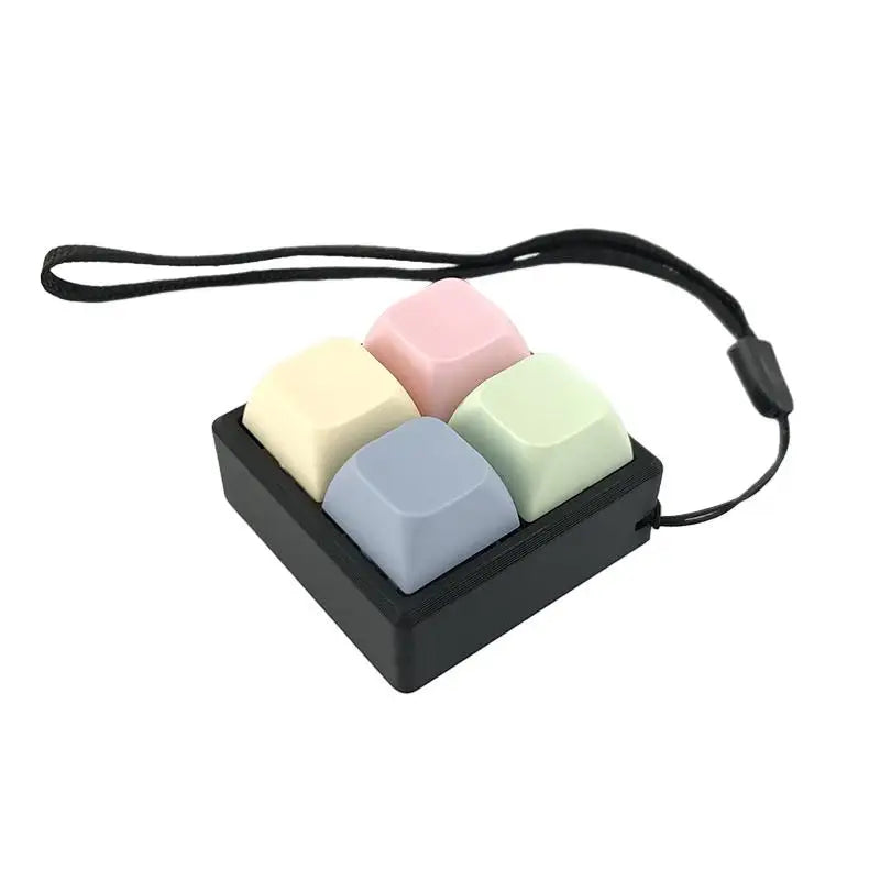 Keyboard Key Fidget Toy | 2, 3 & 4 Key Button Desk Toy Fidget Desk Toy QXL