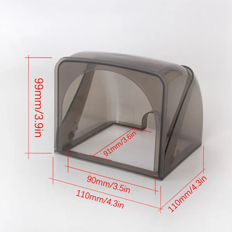 86 Type Waterproof Outdoor Socket Cover | Rainproof Box Socket Waterproof Cover QXL