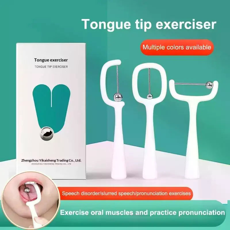 3-Pack Tongue Tip Trainer | Oral Muscle Exercise Tool Set Oral Muscle Trainer QXL