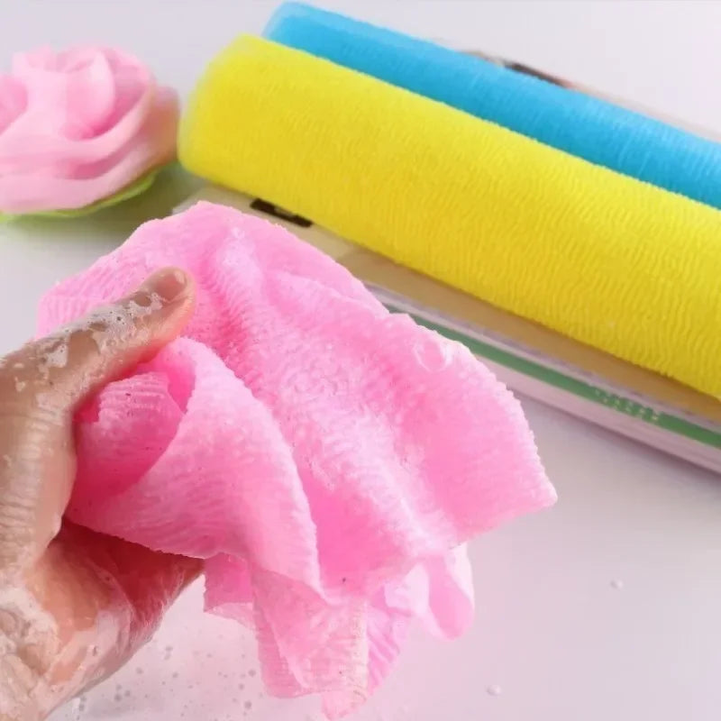 Japanese Nylon Exfoliating Bath Belt & Back Scrubber Washcloth Exfoliating Bath Belt QXL