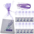 100-Pack Empty Lavender Sachet Bags | Floral Cotton Pouches Lavender Sachet Bags QXL 100pcs