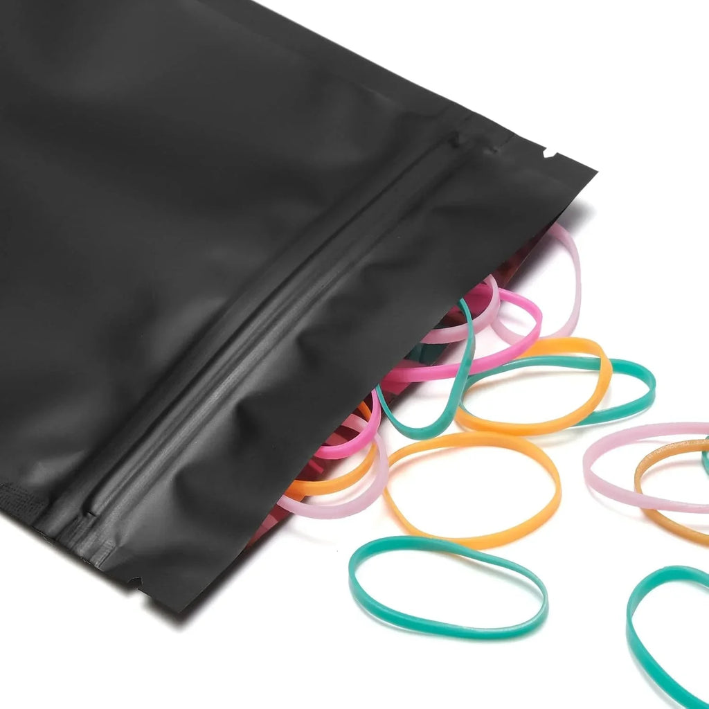 Frosted Self-Sealing Bags | U-Cut Opening & Wide Resealable Seal Resealable Storage Bags QXL