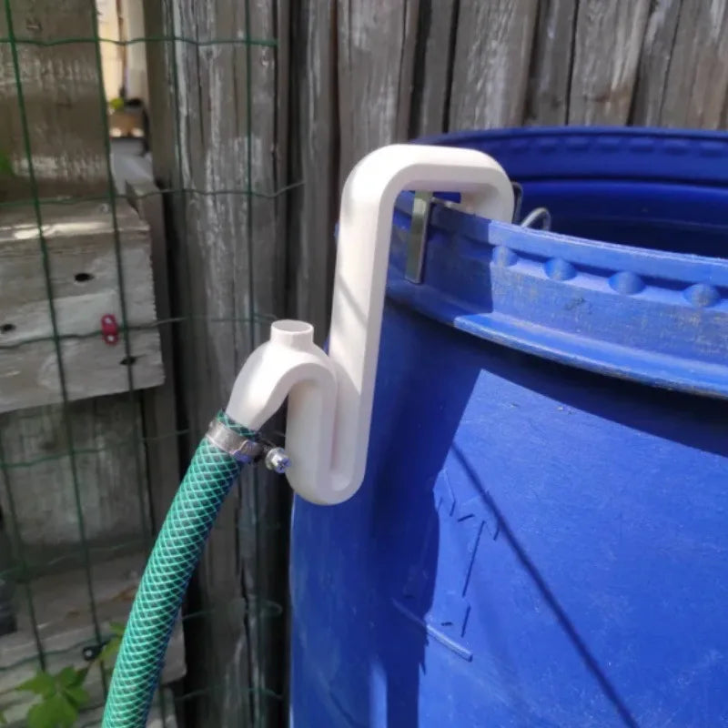 Self-Siphon Straw Hose Kit | Anti-Clog Garden Drain Tool Garden Drain Hose Kit QXL