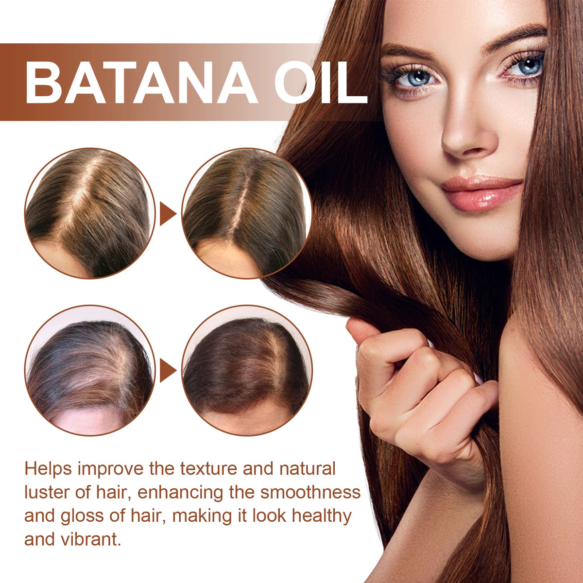 Eelhoe Batana Oil Hair Mask – Nourish, Strengthen & Shine Hair Conditioning Mask QXL