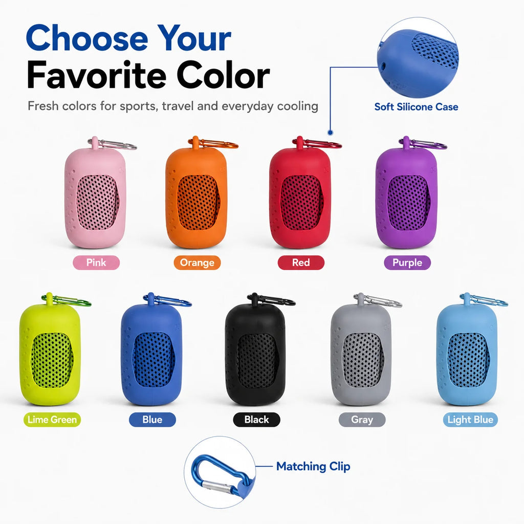 Quick-Dry Microfiber Cooling Towel | Sports, Gym & Outdoor Cooling Sports Towel QXL
