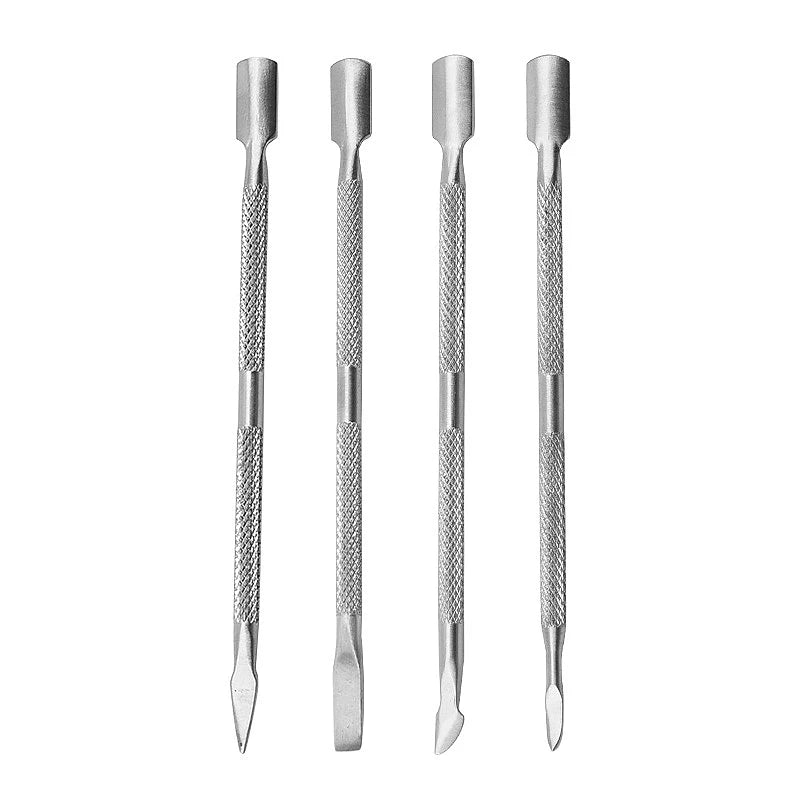 Double-Ended Stainless Steel Cuticle Pusher – Manicure Tool Cuticle Pusher Tool QXL