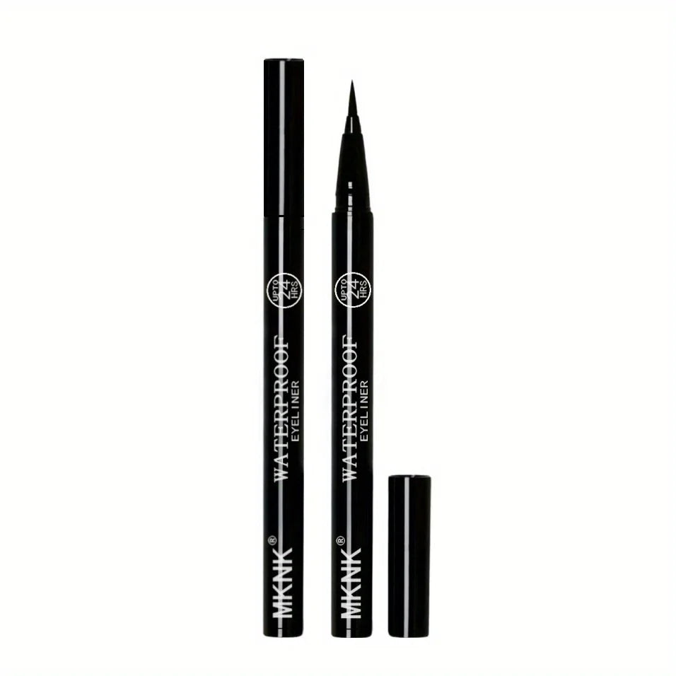 10-Pack Waterproof Black Liquid Eyeliner Pens | Long-Lasting Liquid Eyeliner Set QXL